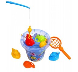 Laste kalapüügikomplekt ämbri ja ridvaga 7624 hind ja info | Ranna- ja õuemänguasjad | hansapost.ee