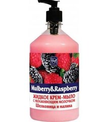 Vedelseep Bioton Cosmetics Mulberry & Raspberry, 1 l hind ja info | Bioton Cosmetics Parfüümid, lõhnad ja kosmeetika | hansapost.ee