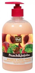Vedelseep Bioton Cosmetics Peach & Jojoba, 1 l hind ja info | Seebid | hansapost.ee