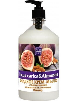 Vedelseep Bioton Cosmetics Ficus carica & Almonds, 1 l цена и информация | Seebid | hansapost.ee