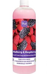 Vedelseep Bioton Cosmetics Mulberry and Raspberry, 1 l hind ja info | Bioton Cosmetics Parfüümid, lõhnad ja kosmeetika | hansapost.ee