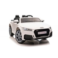 Audi TTRS ühekohaline elektriauto lastele, valge hind ja info | Laste elektriautod | hansapost.ee
