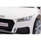 Audi TTRS ühekohaline elektriauto lastele, valge hind ja info | Laste elektriautod | hansapost.ee