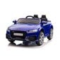 Audi TTRS ühekohaline elektriauto, tumesinine цена и информация | Laste elektriautod | hansapost.ee