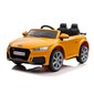 Audi TTRS ühekohaline elektriauto lastele, kollane цена и информация | Laste elektriautod | hansapost.ee