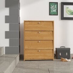 Шкафчик для обуви NORE Rubin, светло-коричневый цена и информация | NORE Мебель и домашний интерьер | hansapost.ee