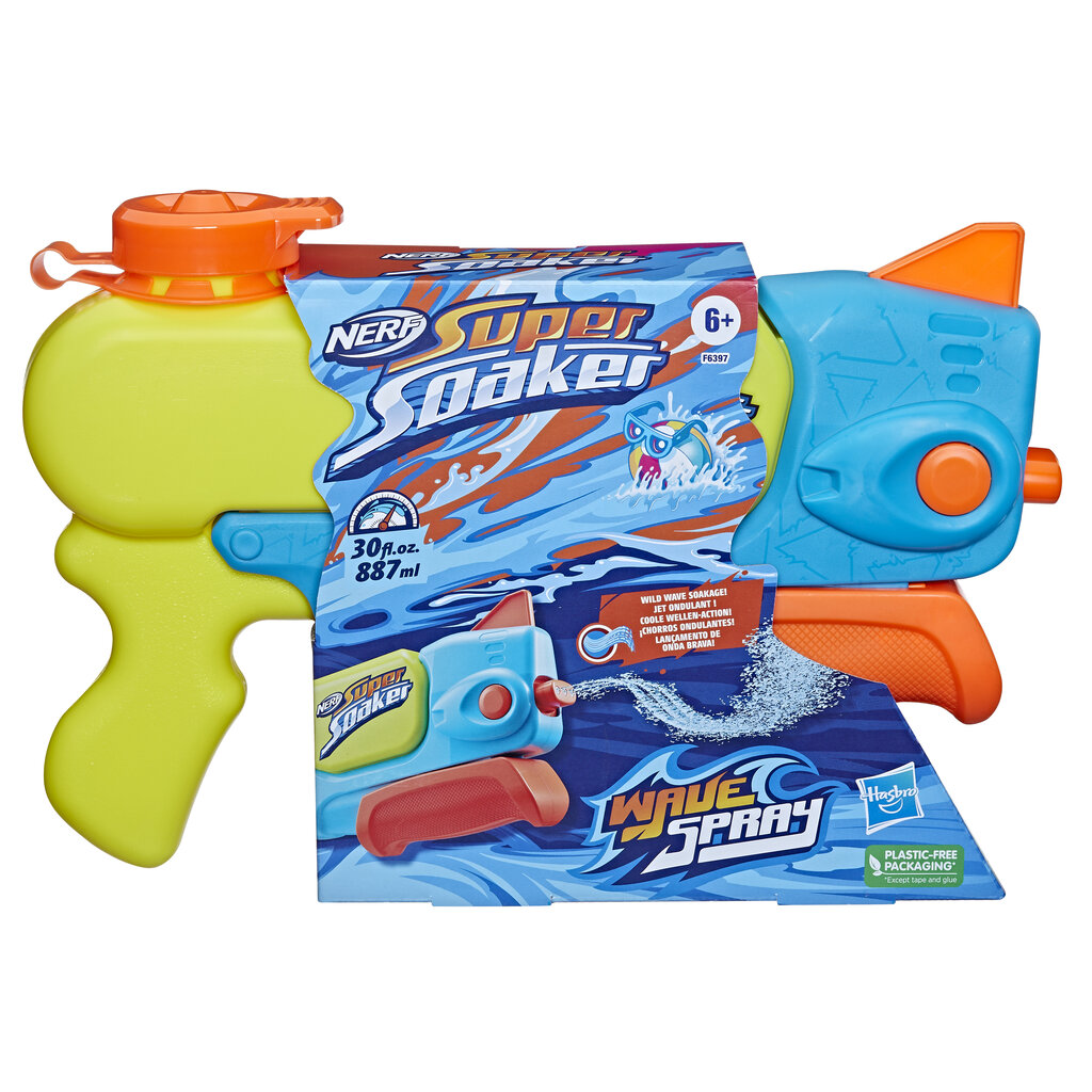 Veepüss Nerf Super Soaker Wave Spray hind ja info | Ranna- ja õuemänguasjad | hansapost.ee