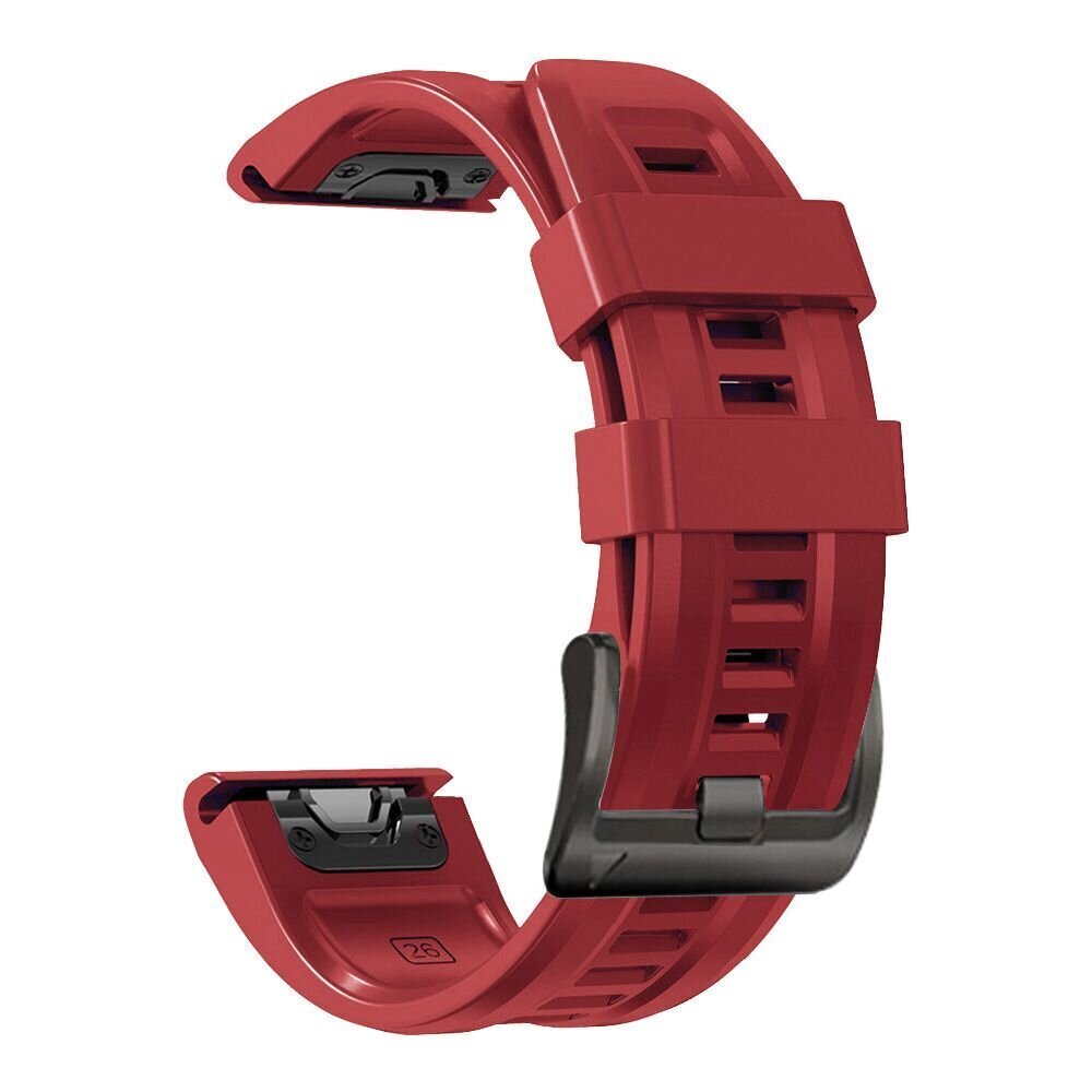 Tech Protect Iconband Garmin Fenix 3 / 5X / 3HR / 5X PLUS / 6X / 6X PRO / 7X (26mm), punane цена и информация | Nutikellade aksessuaarid ja tarvikud | hansapost.ee