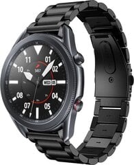 Ремешок для часов Samsung Galaxy Watch 3 (45 мм) Tech-Protect из нержавеющей стали, черный цена и информация | Аксессуары для смарт-часов и браслетов | hansapost.ee