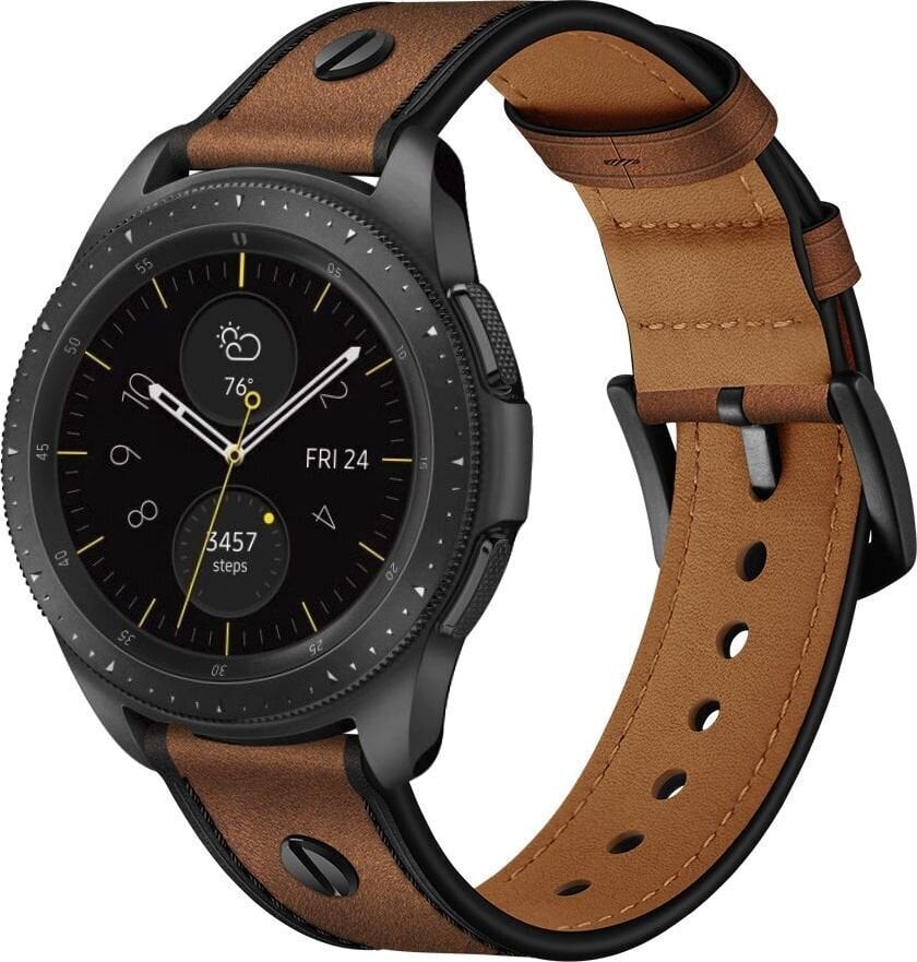 Tech-Protect Screwband Samsung Galaxy Watch 3 (45MM), pruun hind ja info | Nutikellade aksessuaarid ja tarvikud | hansapost.ee