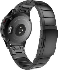 Tech Protect Steelband Garmin Fenix 5 / 6 / 6 PRO / 7 (22mm), must price and information | Nutikellade aksessuaarid ja tarvikud | hansapost.ee