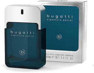 Parfüümvesi Bugatti Signature Petrol, 100 ml hind ja info | Bugatti Parfüümid, lõhnad ja kosmeetika | hansapost.ee