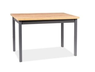 Стол обеденный Signal Meble Adam 120 см, цвета дуба цена и информация | Кухонные и обеденные столы | hansapost.ee