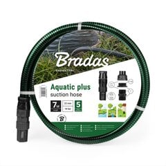 Vee imemisvooliku komplekt Bradas AQUATIC PLUS, 4 m hind ja info | Niisutussüsteemid, kastmisvoolikud ja kastekannud | hansapost.ee