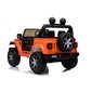 Laste kahekohaline auto Jeep Rubicon 4x4, oranž hind ja info | Laste elektriautod | hansapost.ee