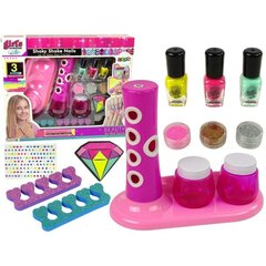 Набор для росписи ногтей для детей Lean Toys (диспенсер с блестками) цена и информация | Игрушки для девочек | hansapost.ee