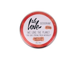 Натуральный веганский дезодорант-крем We Love The Planet Sweet & Soft, 48 г цена и информация | Дезодоранты | hansapost.ee