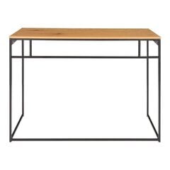 Письменный стол Vita, коричневый/черный цвет цена и информация | Компьютерные, письменные столы | hansapost.ee