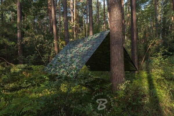 Kamuflaaž välipresent kate Bradas CAMOforest 3x3 m, 90 g/m² цена и информация | Aiatööriistad | hansapost.ee