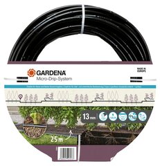 Tilkkastmissüsteem maa peal ja all Gardena Drip Irrigation Line, 25 m цена и информация | Оборудование для полива | hansapost.ee