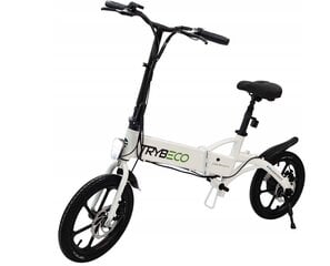 Электрический велосипед Trybeco Compacta 16, белый цена и информация | Электровелосипеды | hansapost.ee