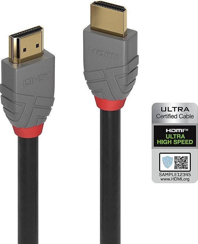 HDMI Kaabel LINDY 36952 1 m цена и информация | Juhtmed ja kaablid | hansapost.ee