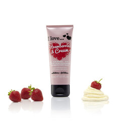 Pehmendav kätelosjoon I Love... Strawberries & Cream 75 ml hind ja info | Kehakreemid, kehaõlid ja losjoonid | hansapost.ee
