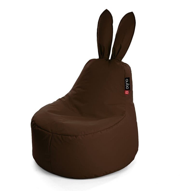 Kott-tool Qubo™ Baby Rabbit, gobelään, tumepruun цена и информация | Kott-toolid, tugitoolid ja tumbad lastele | hansapost.ee