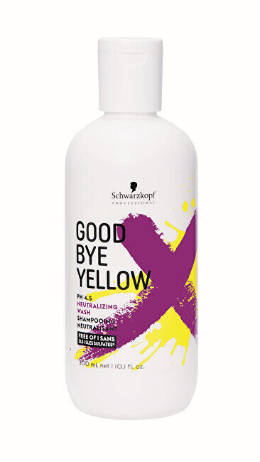 Šampoon värvitud ja esile tõstetud juuste kollaste toonide neutraliseerimiseks Goodbye Yellow цена и информация | Šampoonid | hansapost.ee