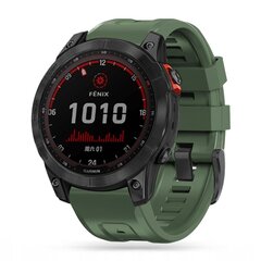 Garmin Fenix ​​3 / 5X / 3HR / 5X PLUS / 6X / 6X PRO / 7X (26MM) Ремешок для часов Tech Protect Iconband. Темно-зеленый цена и информация | Аксессуары для смарт-часов и браслетов | hansapost.ee