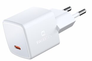 Swissten GaN Mini Travel, USB-C, 3A hind ja info | Laadijad mobiiltelefonidele | hansapost.ee