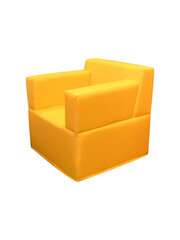 Кресло Wood Garden Modena 60 Premium, желтое цена и информация | Детские диваны, кресла | hansapost.ee