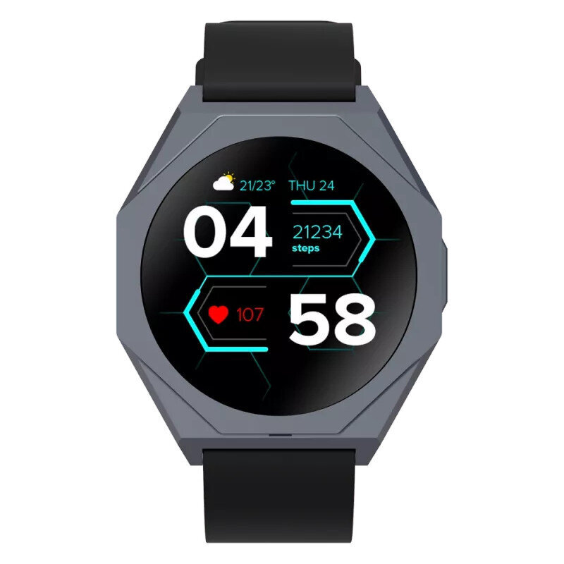 Canyon Otto SW-86 Black price and information | Nutikellad, laste nutikellad | hansapost.ee