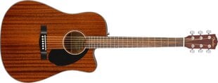 Эл. Акустическая гитара Fender CD-60SCE Dread, All-Mah WN цена и информация | Гитары | hansapost.ee