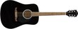 Akustiline kitarr Fender FA-125 Black WN цена и информация | Kitarrid | hansapost.ee