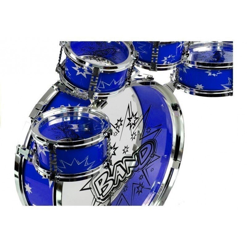 6 Drums With Disc Set For Young Drummer Blue hind ja info | Arendavad laste mänguasjad | hansapost.ee