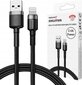 Kaabel Feegar kaabel USB-A Lightning 2.4A nailon iPhone 14 13 Pro 12 11 10 X 8 7 jaoks hind ja info | Mobiiltelefonide kaablid | hansapost.ee
