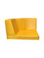 Nurga tugitool Wood Garden Dry Pool Meditap, kollane hind ja info | Kott-toolid, tugitoolid ja tumbad lastele | hansapost.ee