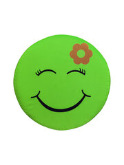 Пуф Wood Garden Smiley Seat Flower Premium, зеленый цена и информация | Детские диваны, кресла | hansapost.ee