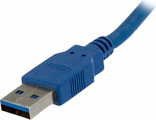 USB-kaabel Startech USB3SEXT1M   USB A Sinine hind ja info | USB adapterid ja jagajad | hansapost.ee