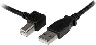 USB A - USB B Kaabel Startech USBAB3ML   Must цена и информация | Адаптеры, USB-разветвители | hansapost.ee