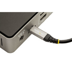 Kaabel USB C Startech USB31CCV1M   Must/Hall 1 m hind ja info | StarTech Mobiiltelefonid, fotokaamerad, nutiseadmed | hansapost.ee