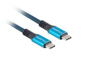 Кабель USB C Lanberg 1,2 m Чёрный цена и информация | Borofone 43757-uniw | hansapost.ee