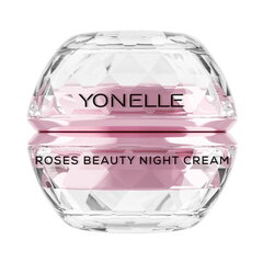Ночной крем для лица и области вокруг глаз Yonelle Roses Beauty Night Cream, 50 мл цена и информация | Кремы для лица | hansapost.ee