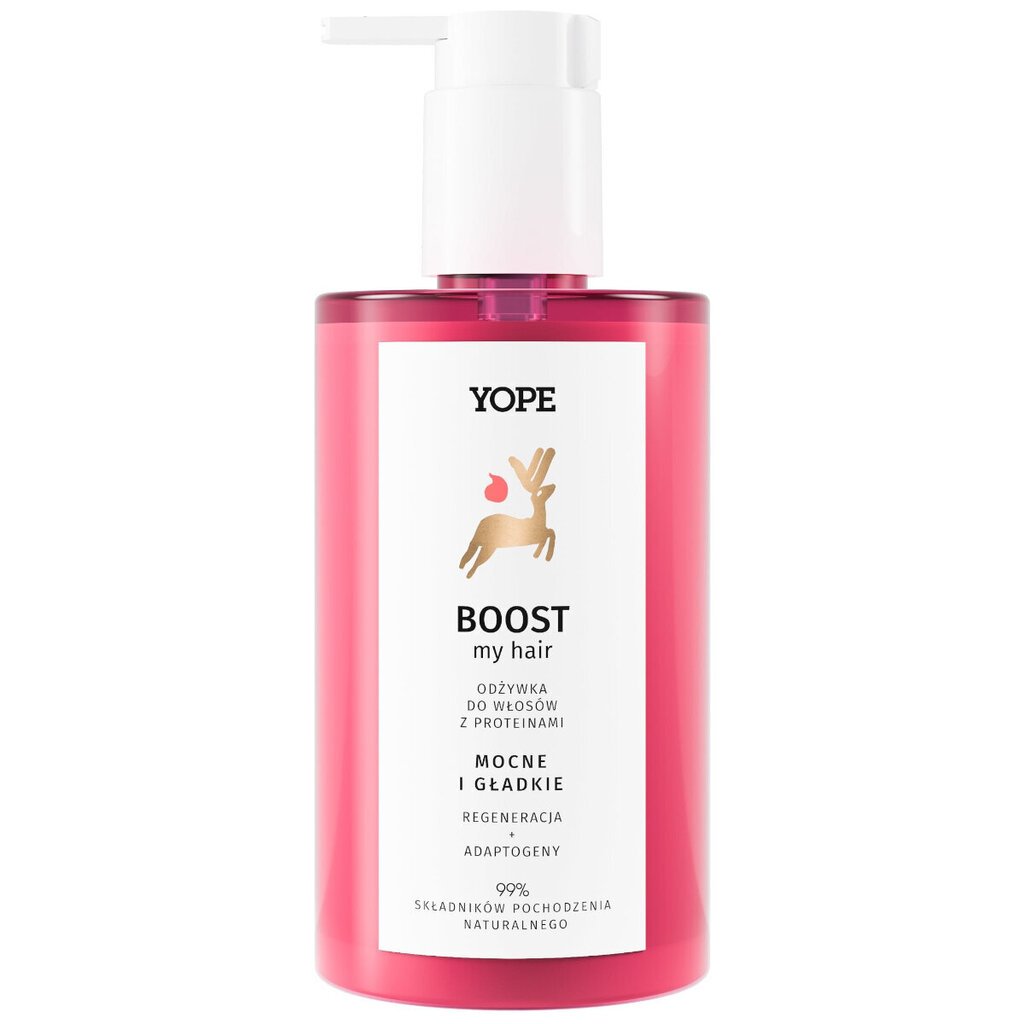 Proteiinidega juukseid taastav palsam Yope Boost My Hair, 300ml hind ja info | Palsamid | hansapost.ee