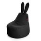 Kott-tool Qubo™ Baby Rabbit Pop Fit, gobelään, must цена и информация | Kott-toolid, tugitoolid ja tumbad lastele | hansapost.ee