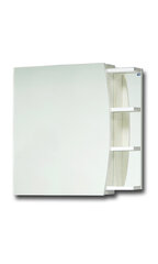 Навесной шкафчик для ванной Elza EV60, белый цена и информация | Шкафчики для ванной | hansapost.ee
