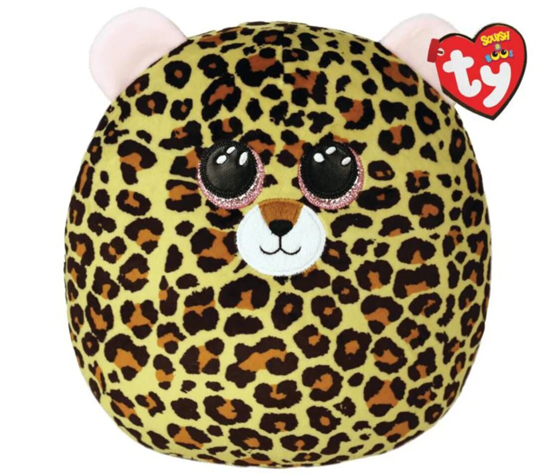 TY Squishy Beanies kaisupadi leopard LIVVIE 25 cm hind ja info |  Pehmed mänguasjad ja kaisukad | hansapost.ee