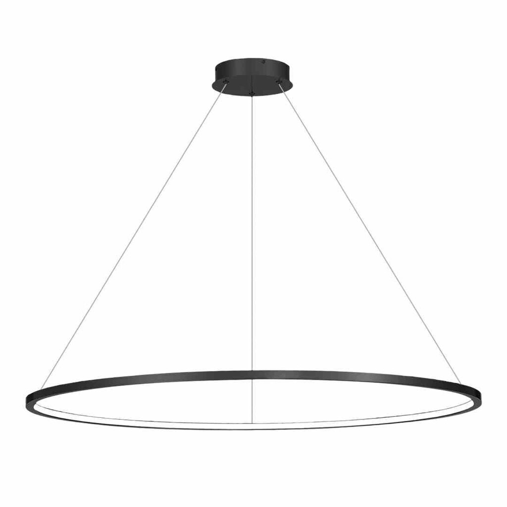 Rippuv LED-lamp Milagro Saturno Black цена и информация | Rippvalgustid | hansapost.ee