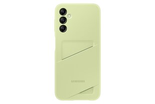 Ümbris Card Slot Case telefonile Samsung Galaxy A14, A14 5G, Kollane hind ja info | Telefonide kaitsekaaned ja -ümbrised | hansapost.ee
